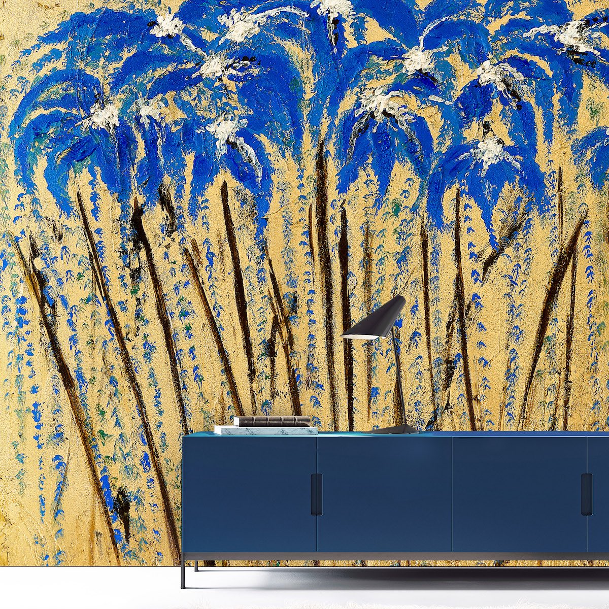 WallPepper/Group, wallpaper Palms by Cornelia Hagmann.