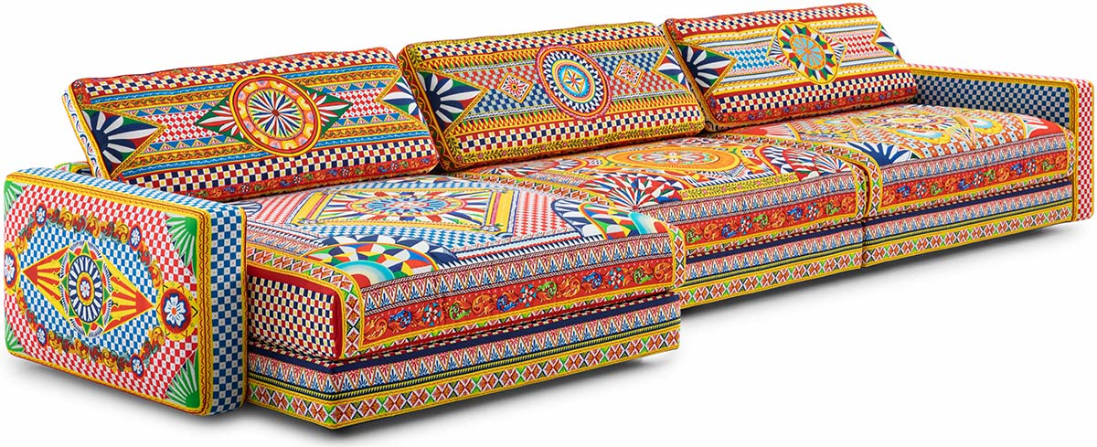 Anemone Sectional by Dolce&Gabbana