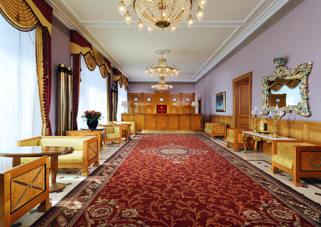 Lobby Hotel National Mosca, Russia