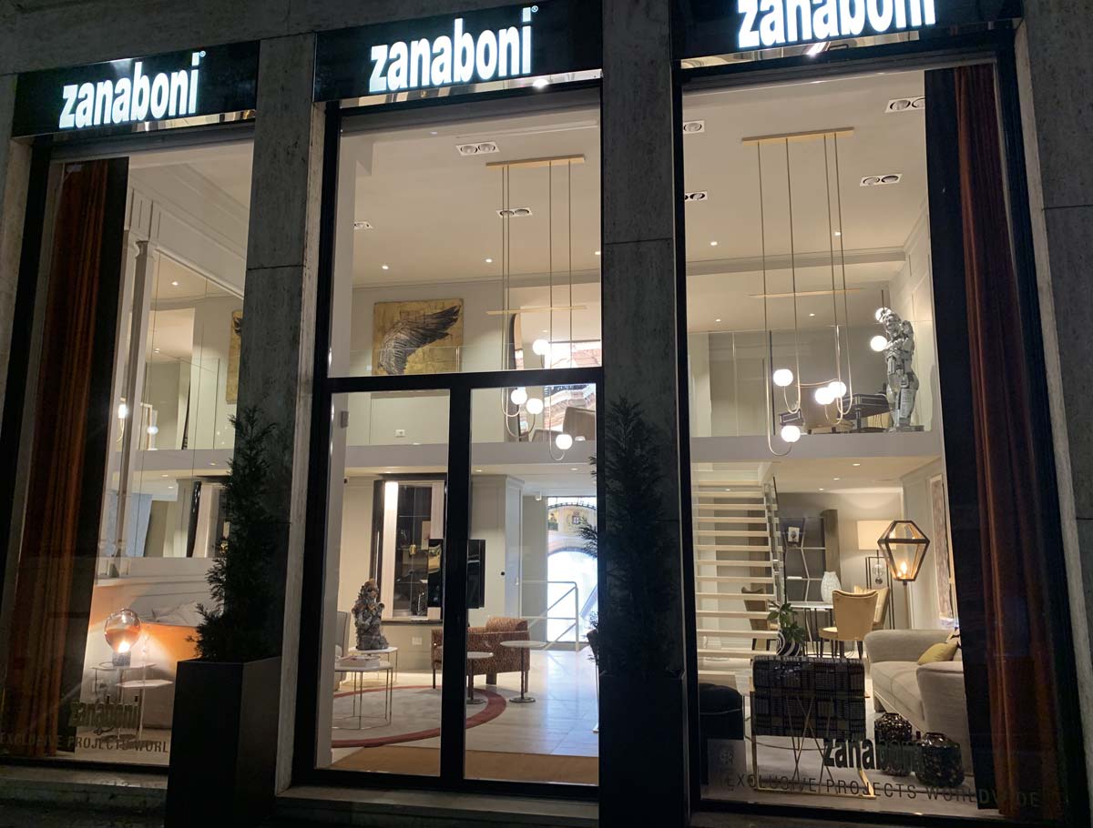 Showroom Zanaboni via Fatebenefratelli