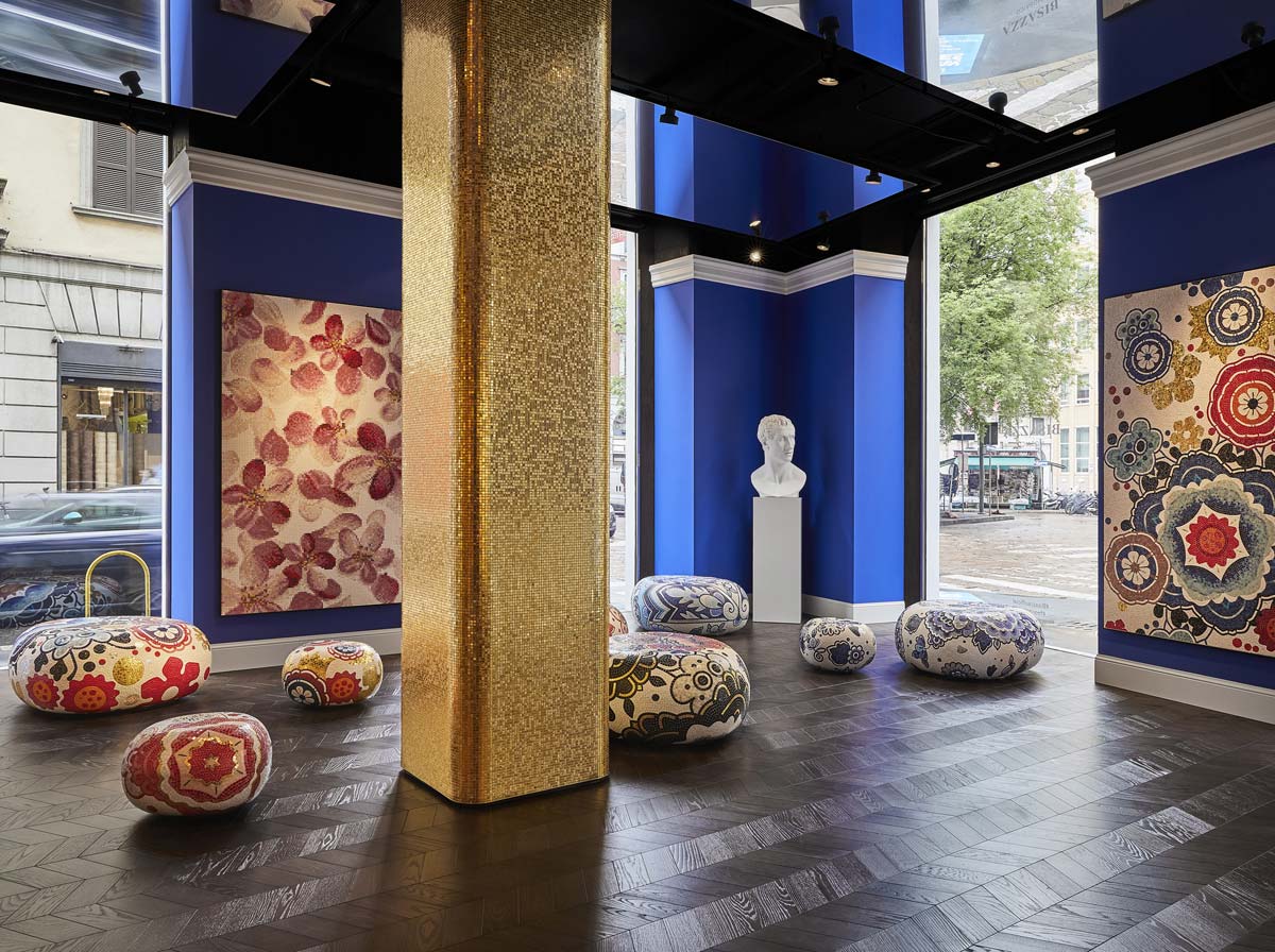 Nuovo flagship store Bisazza e Purples by Marcel Wanders