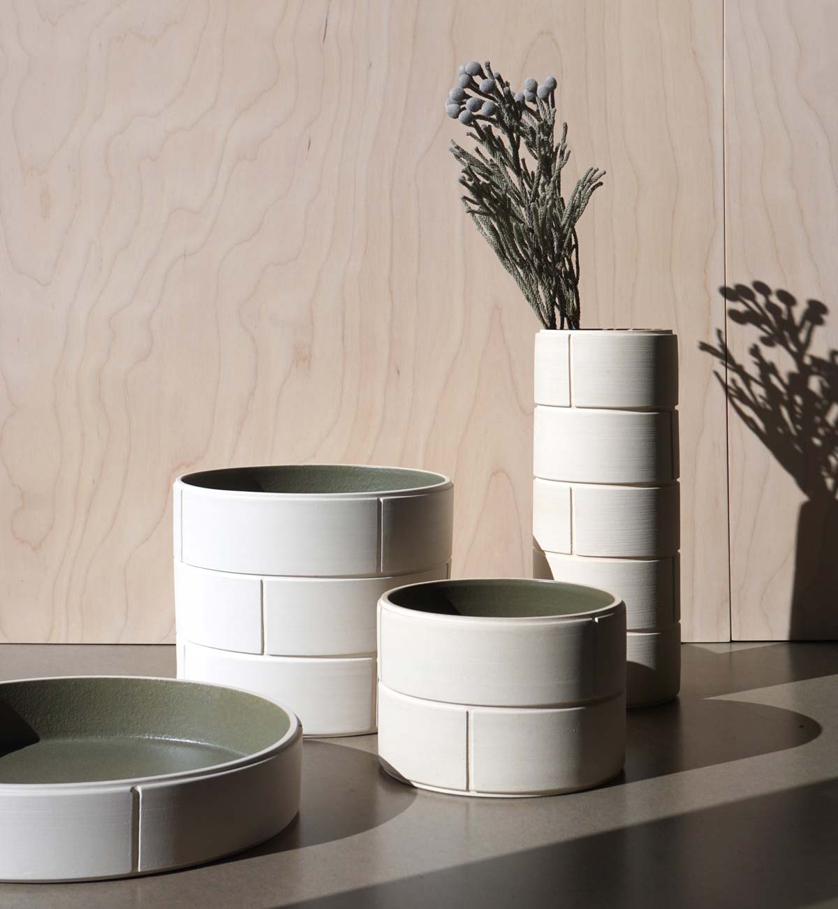 Murmull, collezione di vasi in ceramica