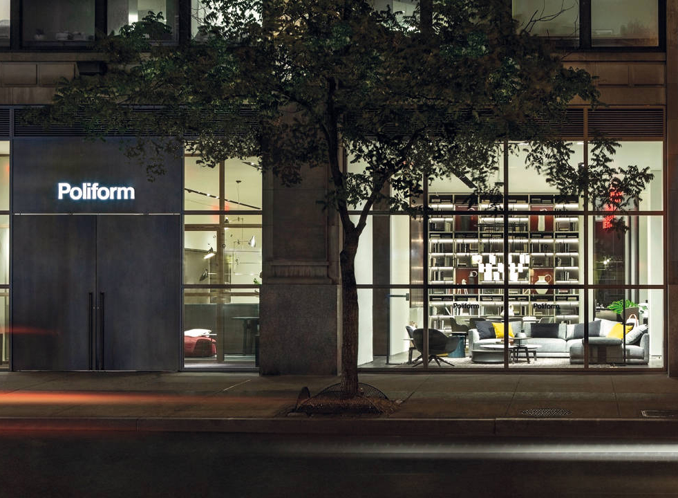 Lo showroom Poliform Madison Avenue fa da cornice a eventi di NYCXDesign