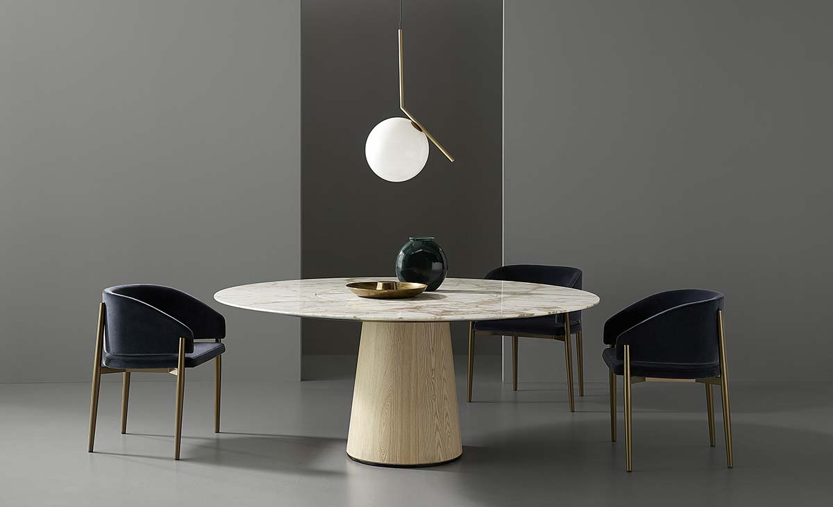 Materic table by Piero Lissoni