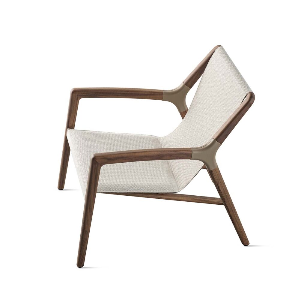 Tela chair by Matteo Nunziati