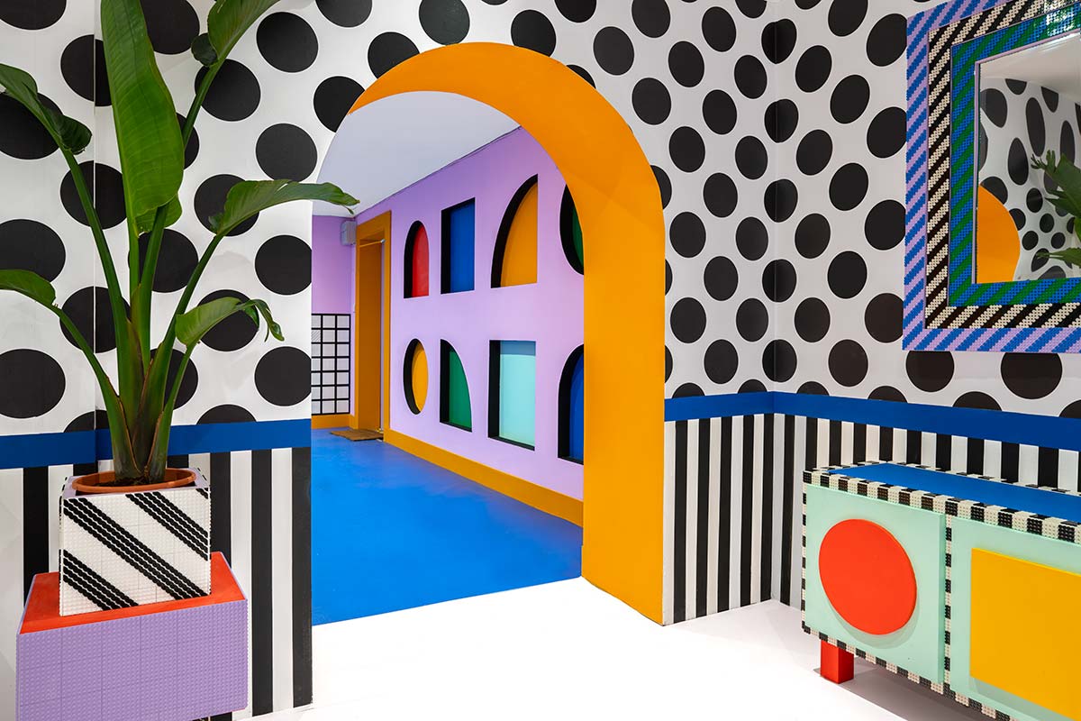 HOUSE-OF-DOTS-installation,-by-Camille-Walala-for-LEGO
