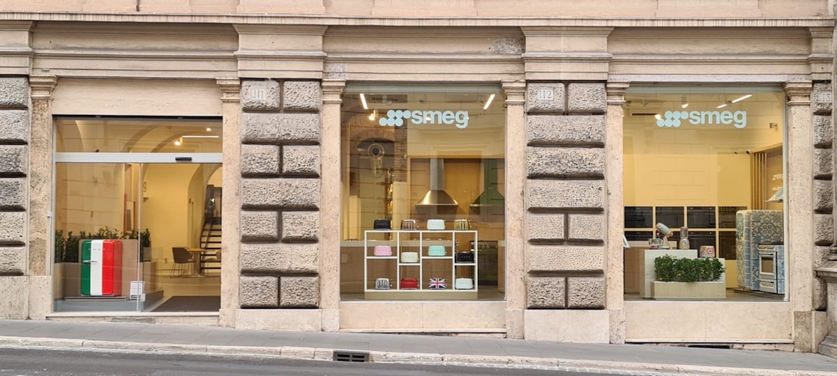 Nuovo negozio Smeg a Roma