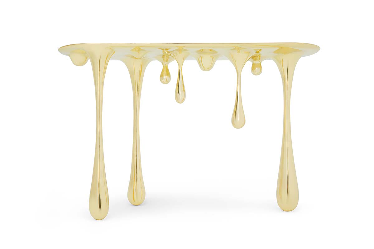 Melting Console Table, Design Zhipeng Tan