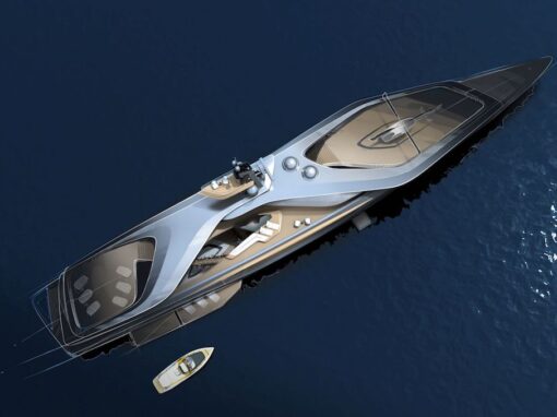 Kairos, il nuovo super yacht di Oceanco, Pininfarina e Lateral