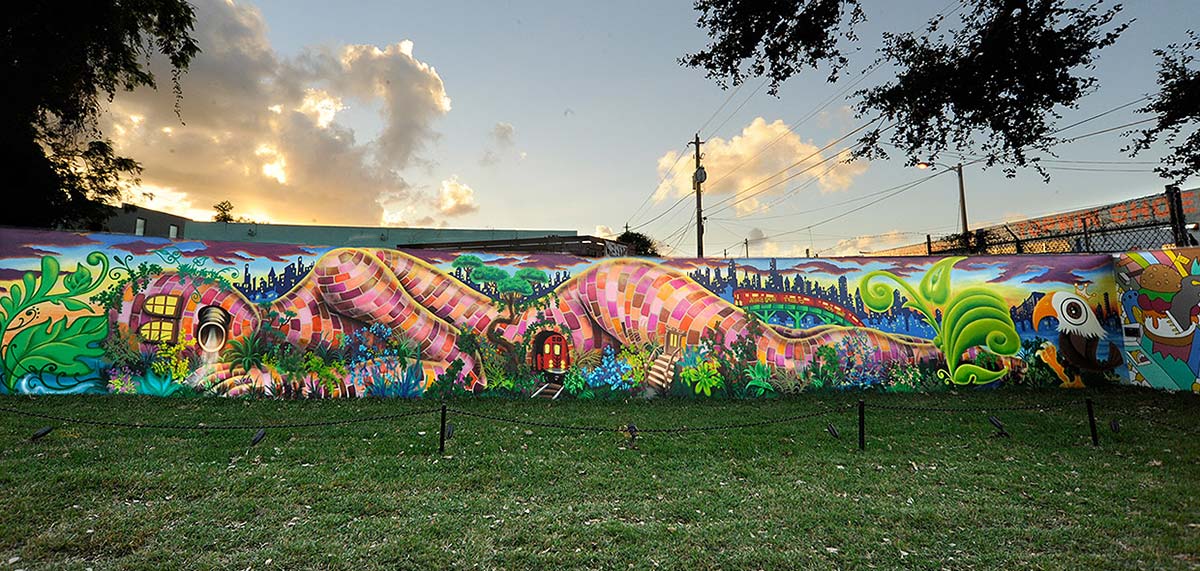 Lady Pink - Wynwood Walls, Miami