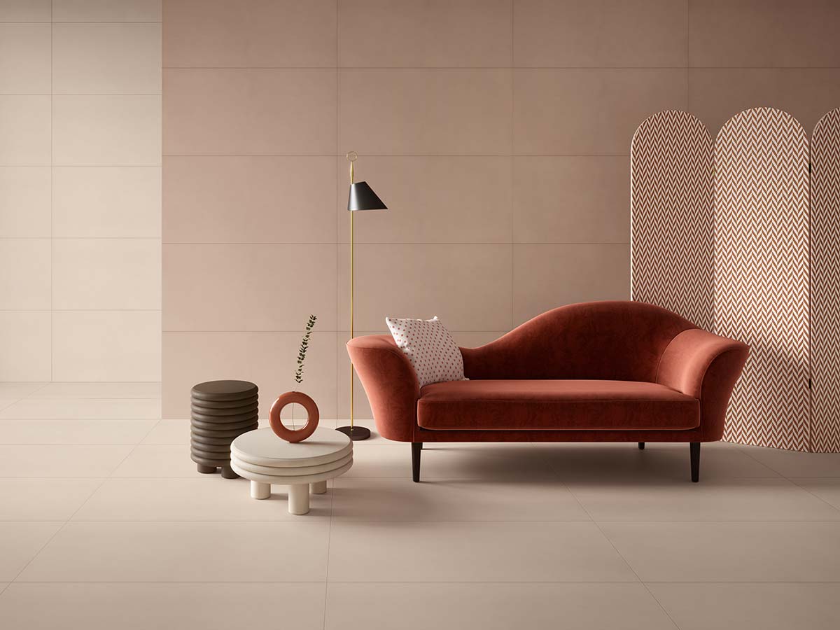 Peach, Elements Design Paint collection by Ceramiche Keope