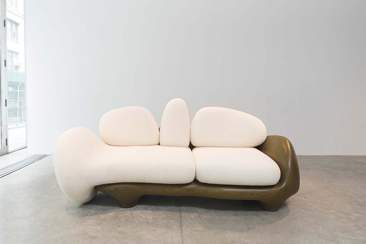 Friedman Benda, Rubble Couch by Daniel Arsham