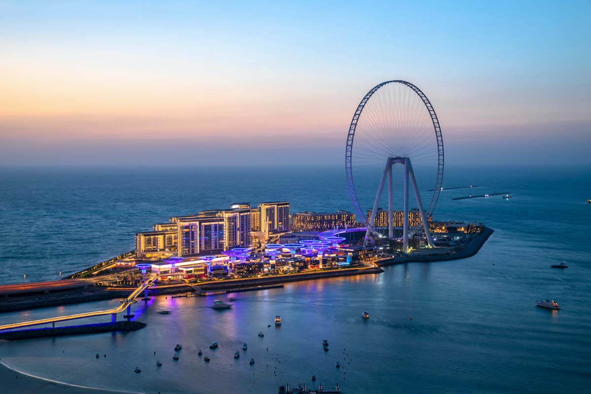 Ain Dubai, Bluewaters Island