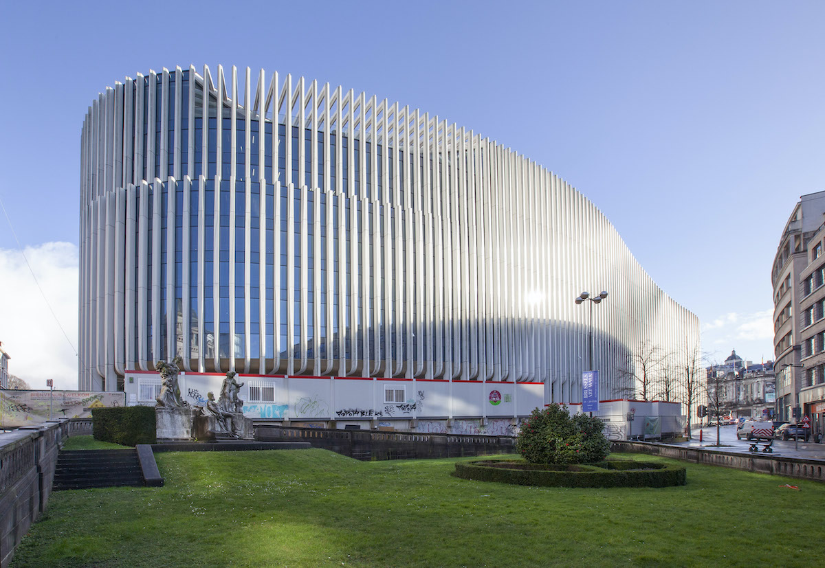 BNP Paribas Fortis HQ at Montagne du Parc - Brussels, Belgium. Ph © Philippe-Van-Gelooven - Courtesy Jaspers-Eyers Architects