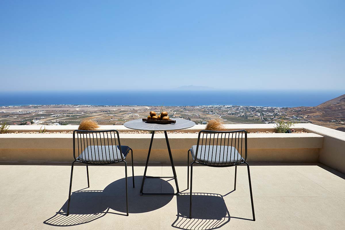 Nolita by Pedrali, Design CMP Design - Hotel Pyrgos, Santorini, Greece