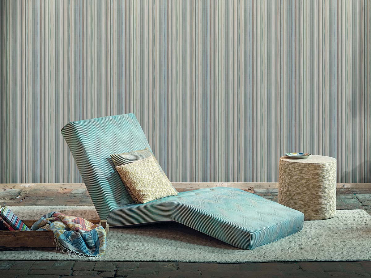 Striped Sunset, MissoniHome Wallcoverings04 collection by Jannelli&Volpi
