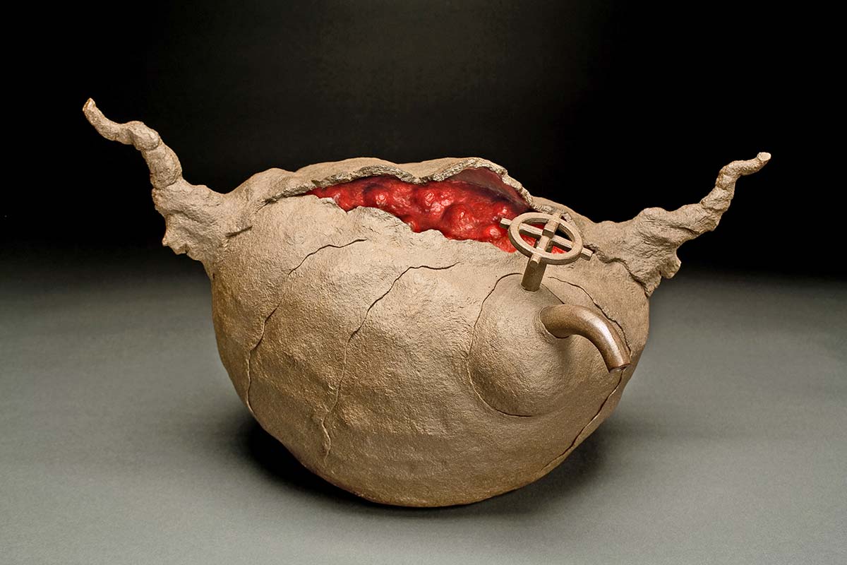 Ceramic Sculpture by Ryo Toyonaga, 2002