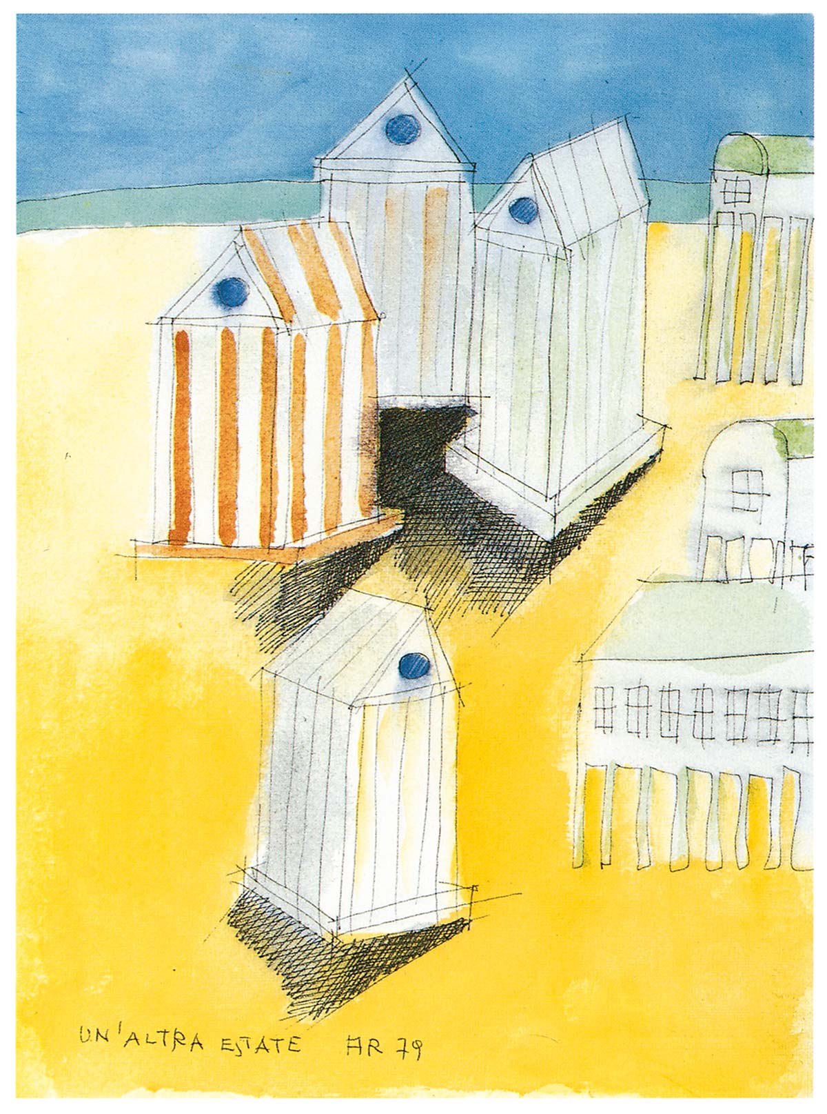 Un’altra estate by Aldo Rossi, 1979 - Courtesy Fondazione Aldo Rossi
