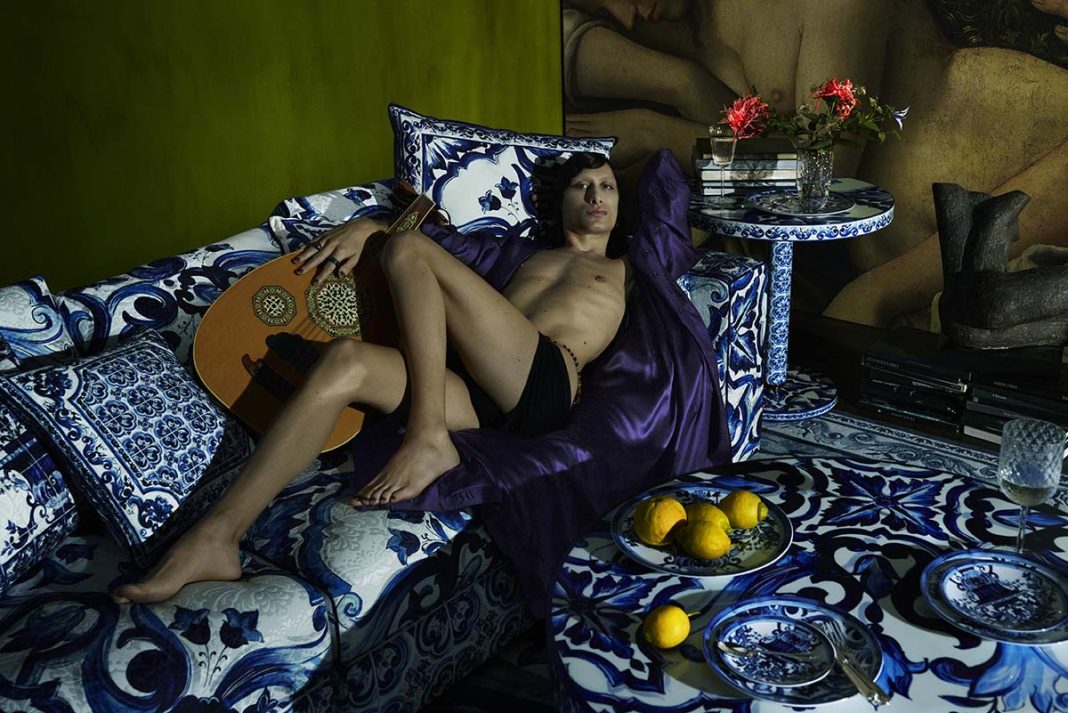 Dolce & Gabbana Casa, ADV Campaign 2022 - Photo © Mert&Marcus
