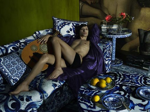 Dolce & Gabbana Casa, ADV Campaign 2022 - Photo © Mert&Marcus