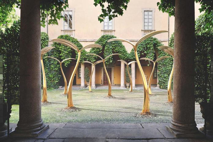 Germogli installation by Marcantonio - The Circle of Harmony, Second Life by Natuzzi
