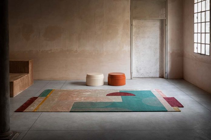 High Curves, The Haute Couture Collection by Besana Carpet Lab, Design Laura Pozzi Studio - Photo © Alessandro Di Bon