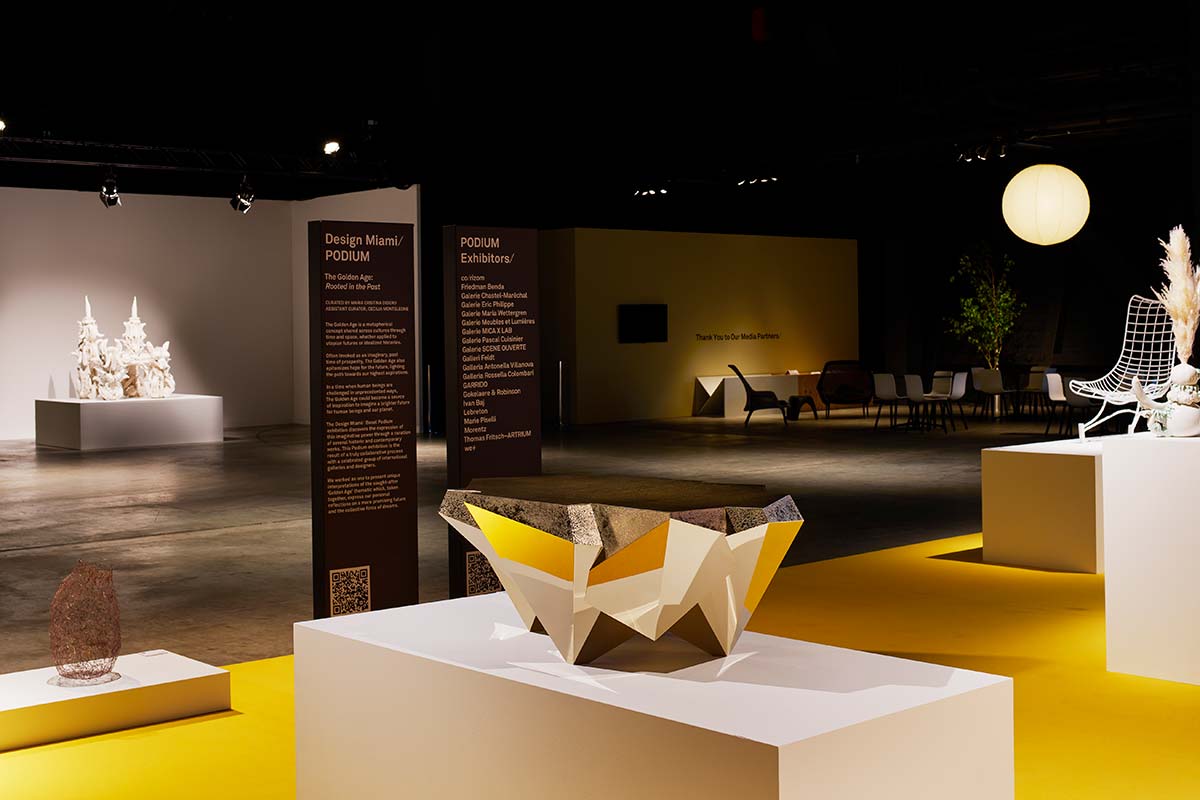 Quartz Table by Juan & Paloma Garrido at Podium at Design Miami/Basel - Photo © James Harris