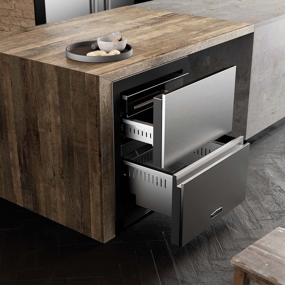 Undercounter Convertible Refrigerator by Signature Kitchen Suite