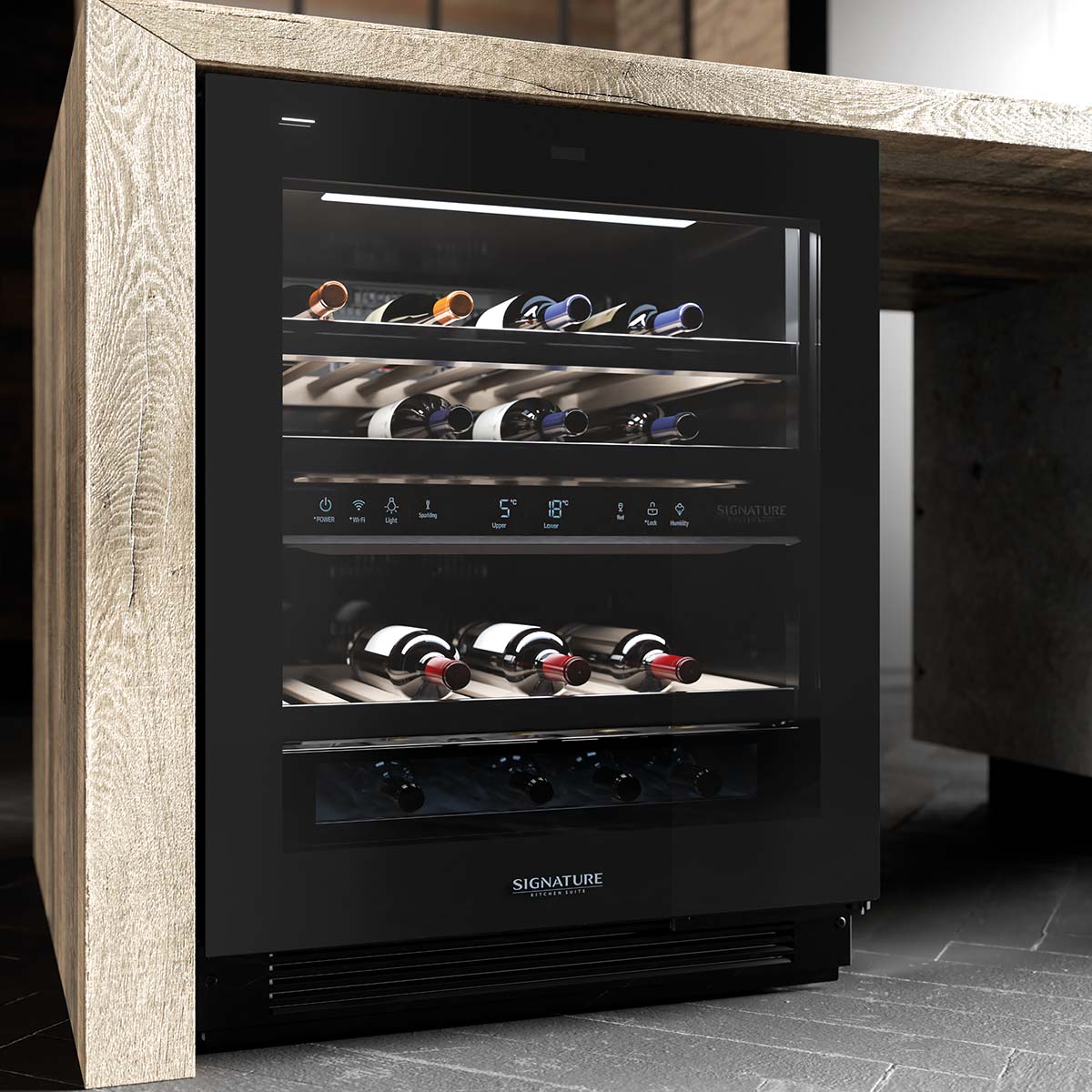 Undercounter Wine Refrigerator by Signature Kitchen Suite