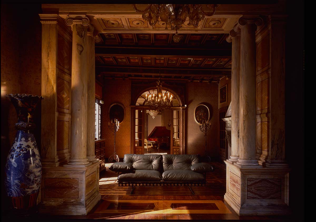 1987 - Salone del Mobile, Allestimento presso Società del Giardino, Milano
