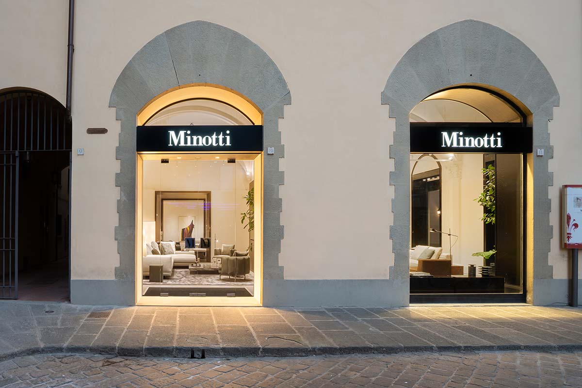 Minotti flagship store, Florence