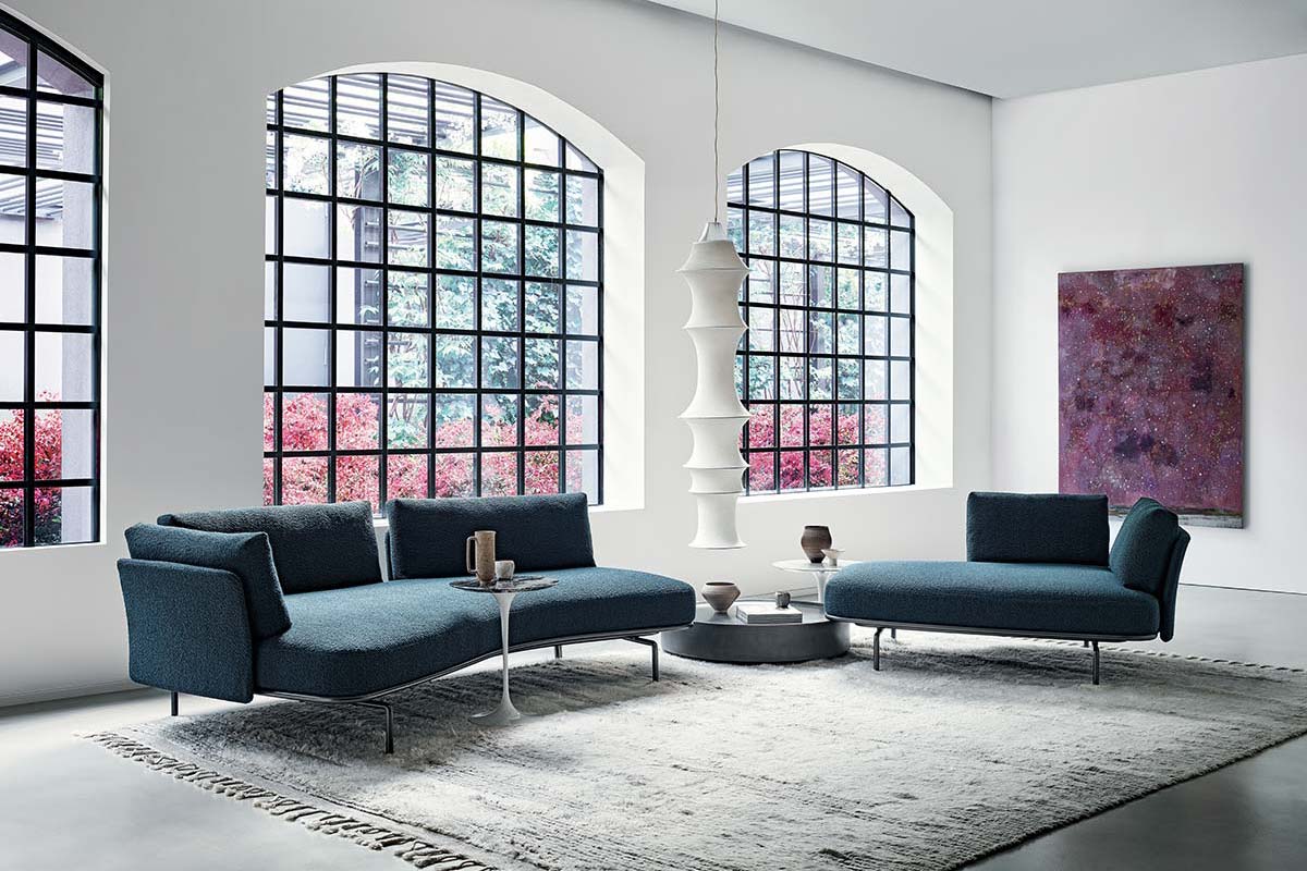 Panoramic Sofa by Knoll, Design Piero Lissoni - Photo © Federico Cedrone