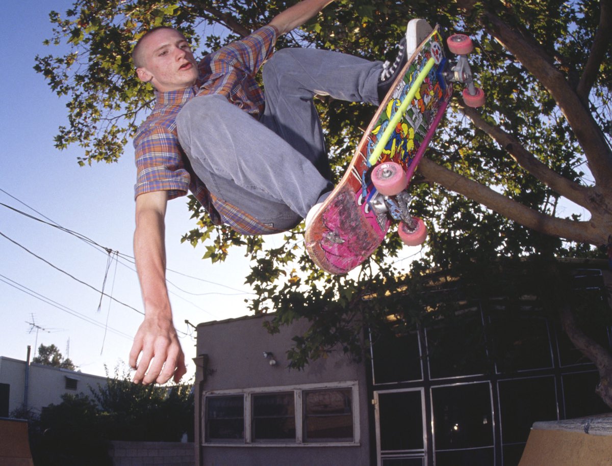 Mike Vallely, 1989 – Photo © Spike Jonze (Skateboard, Design Museum)