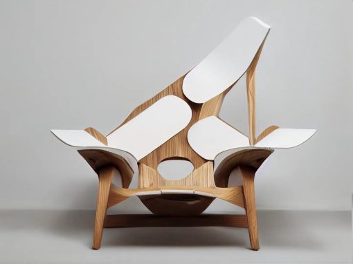 Louhi chair, design Kaveh Najafian