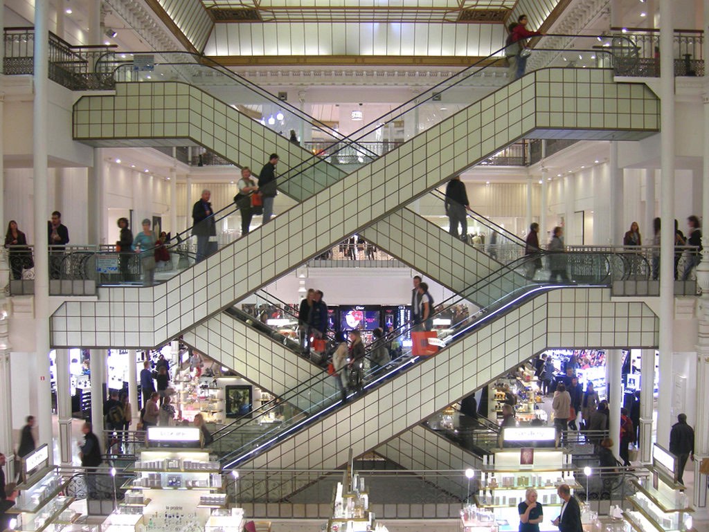 Le Bon Marché department store, Paris, 1989