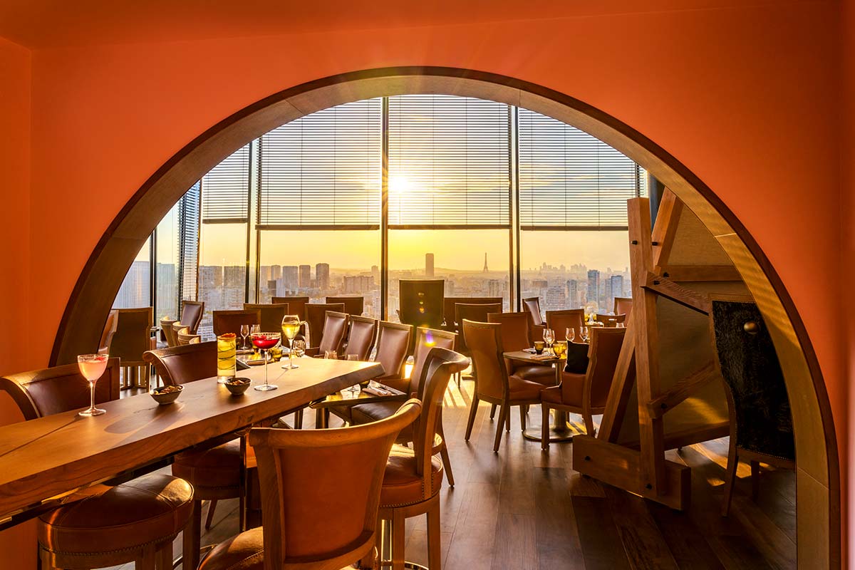 Too Hôtel restaurant, Paris, design Philippe Starck