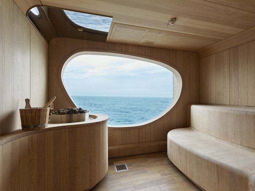 Le Lapérouse by Ponant Cruises, interior design Marine Interiors