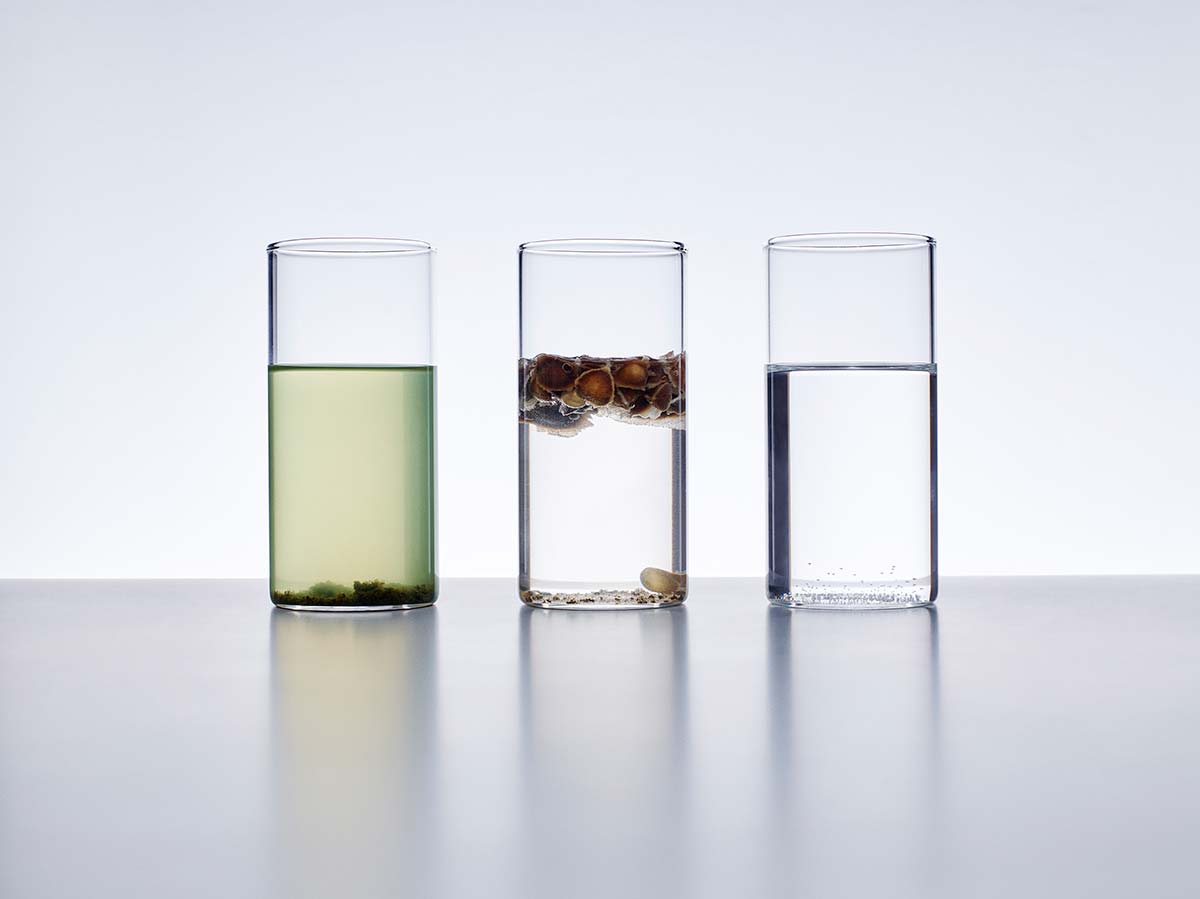 Water tasting, design Arabeschi di Latte - Photo © Metz+Racine