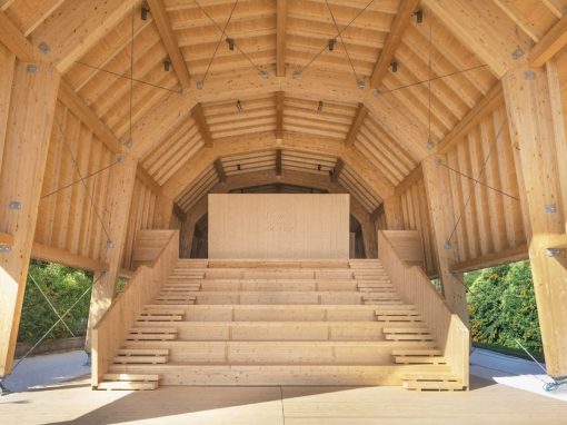 Pedrali Pavilion, design AMDL CIRCLE & Michele De Lucchi