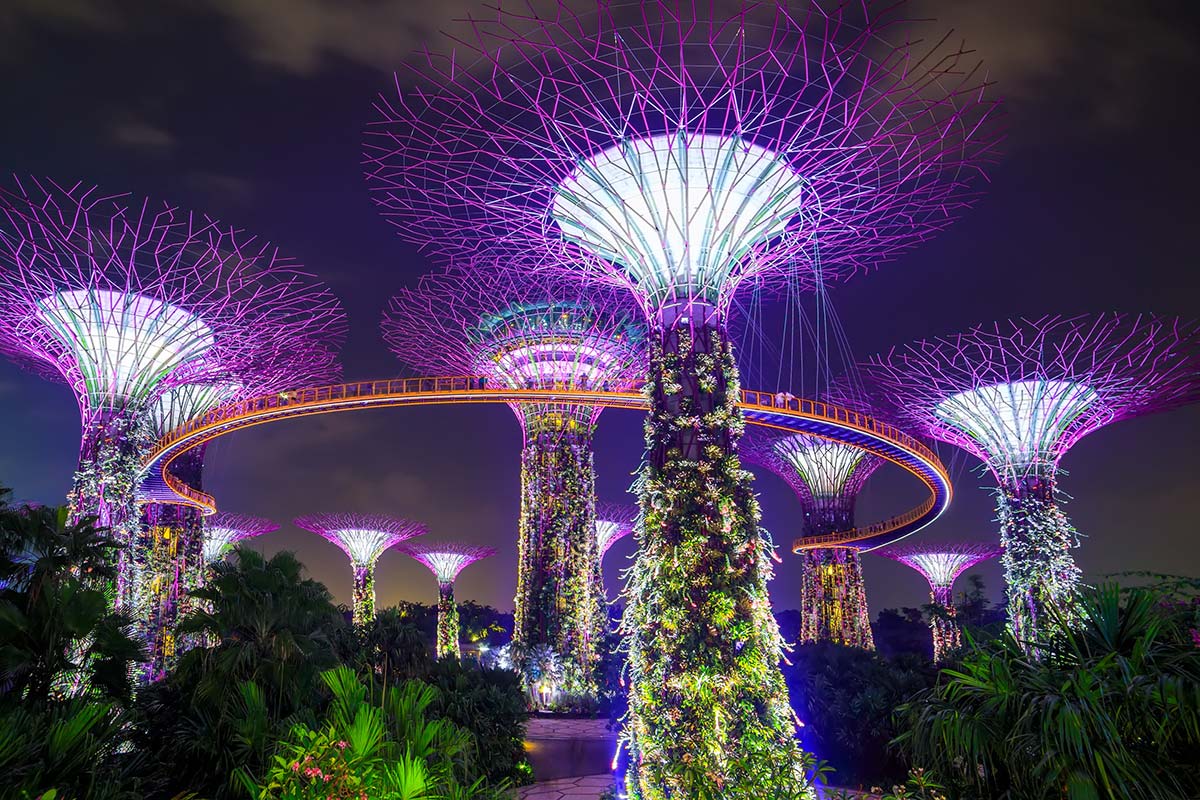 Gardens by the Bay, Singapore - Photo © Zhukova Valentyna