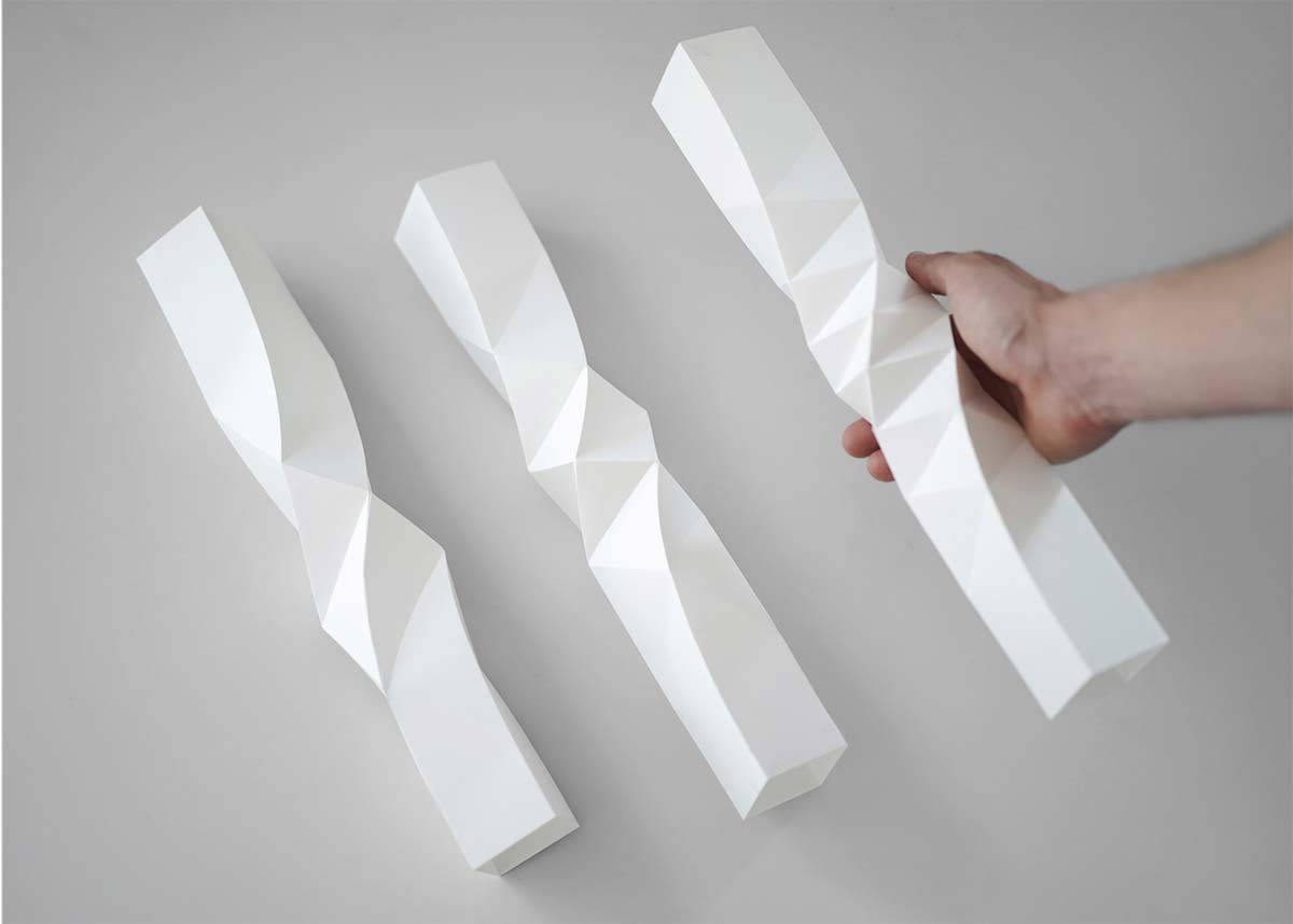 Robotic Paper Sculpting by WINT Design Lab