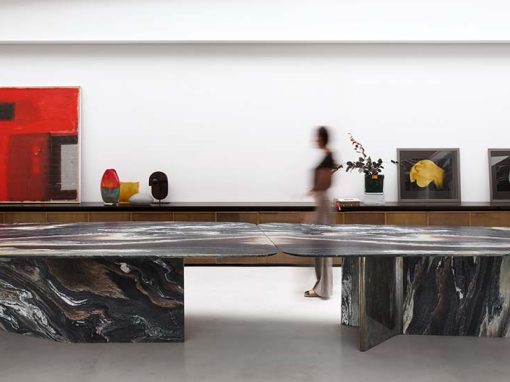 Islas table, design Draw Studio - NEUTRA showroom, Birago