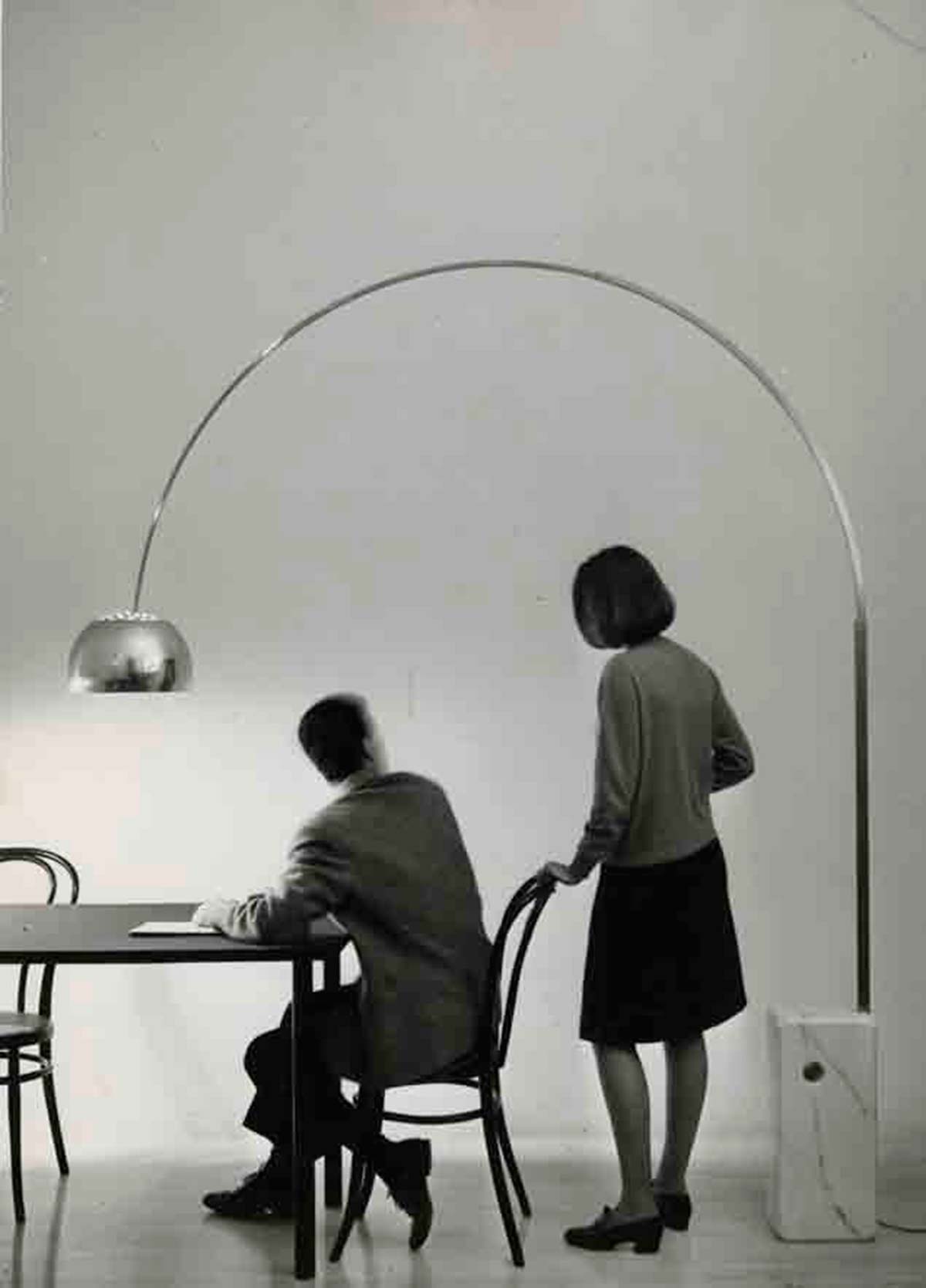 Flos. Arco design by Pier Giacomo Castiglioni e Achille Castiglioni (1962). Ph © Courtesy Fondazione Achille Castiglioni