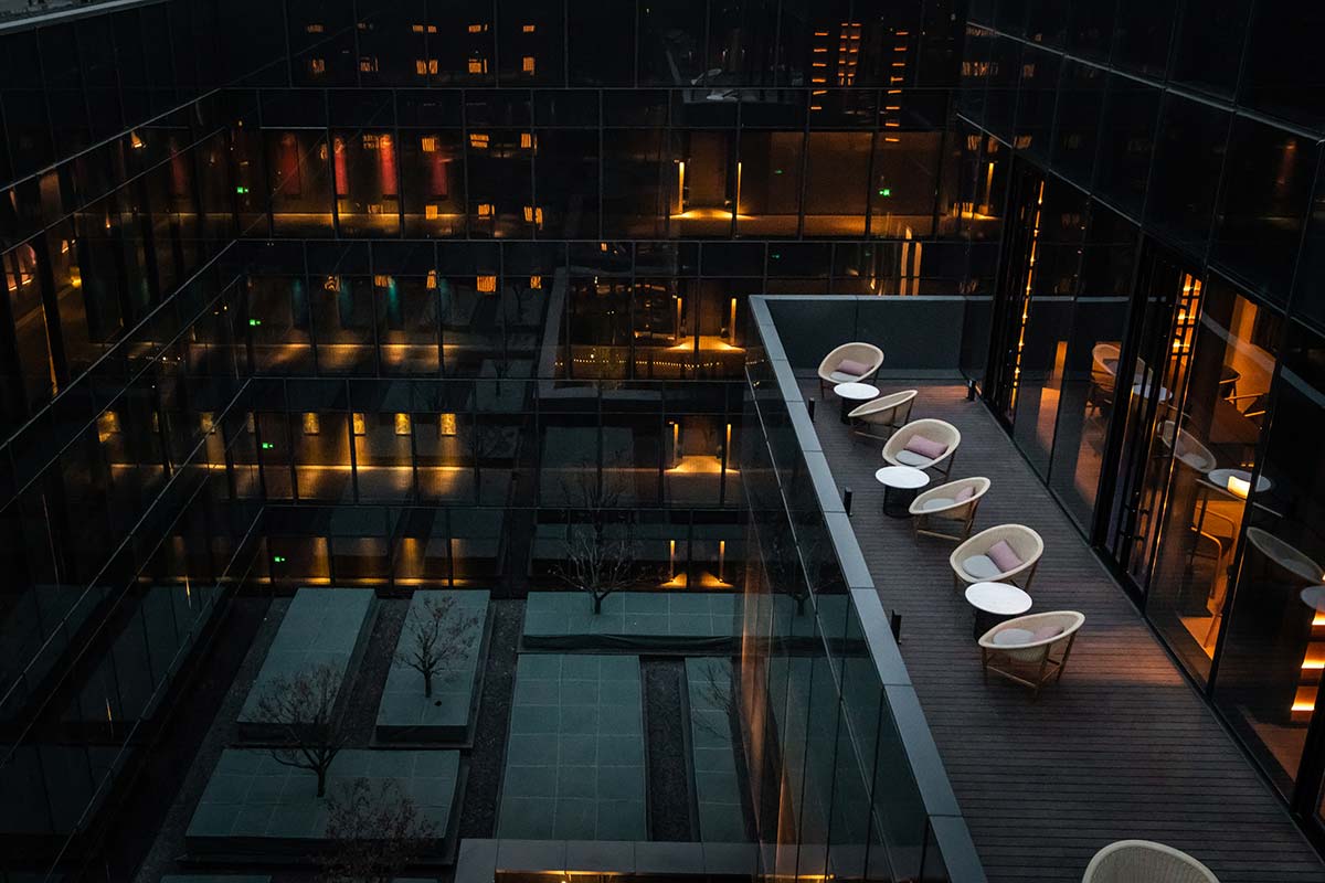 Courtyard, The Puxuan Hotel and Spa, Beijing