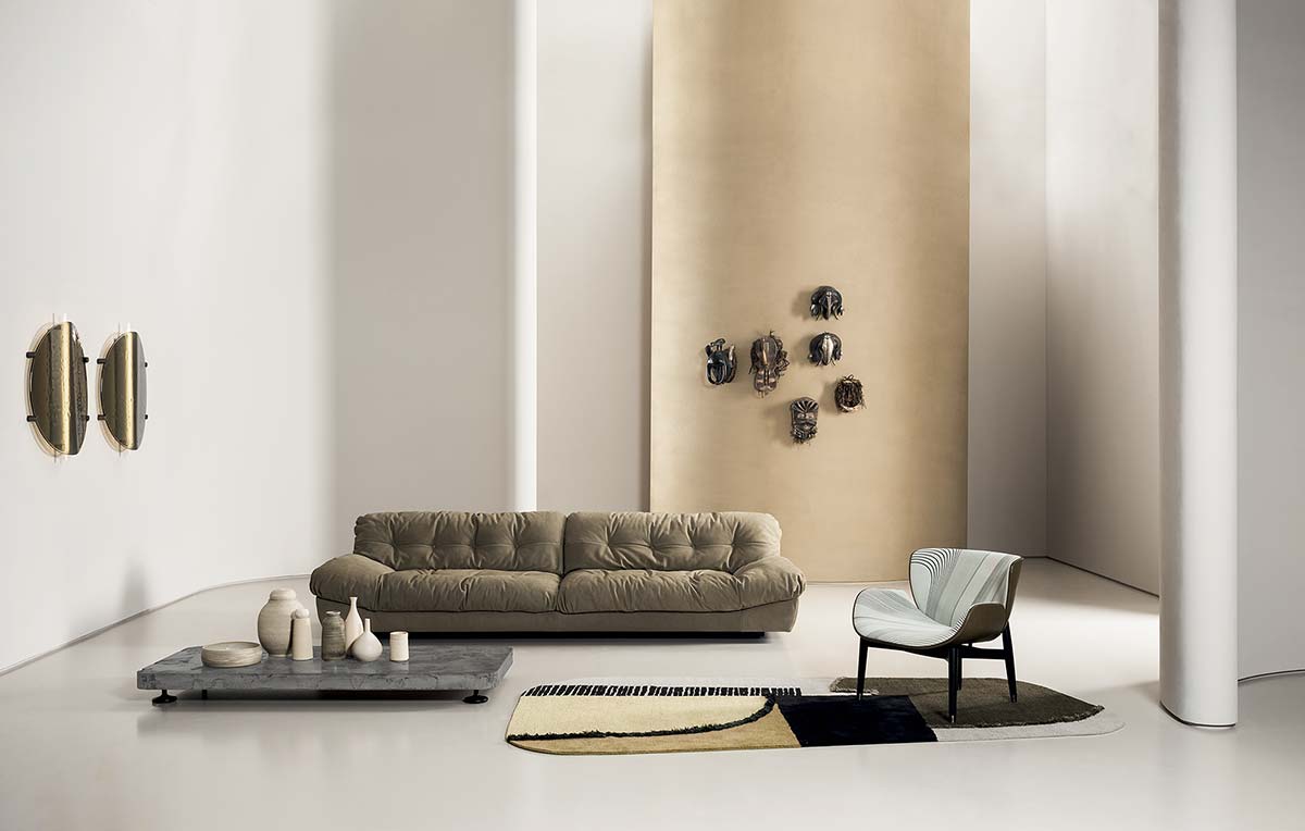 Milano sofa by Paola Navone, Baxter