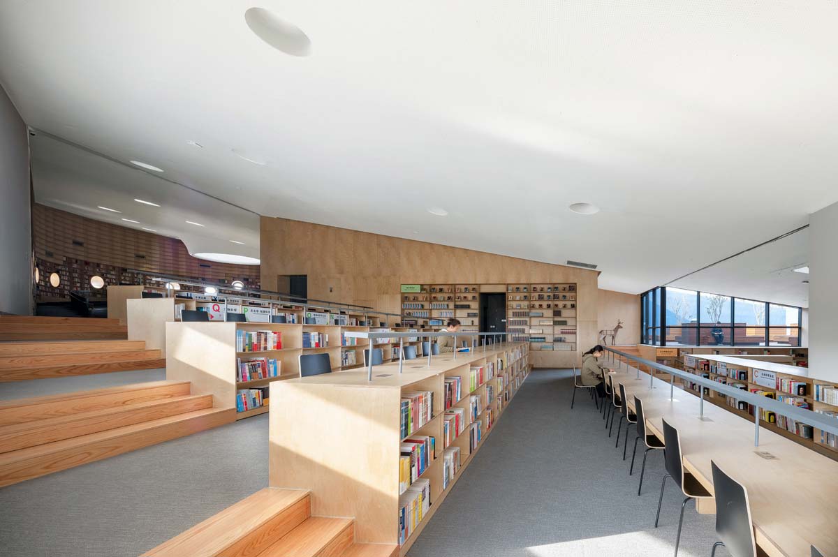 Pinghe Bibliotheater, Qingpu Pinghe International School, Shanghai