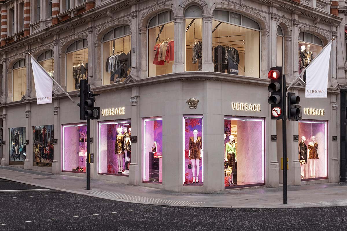 Versace boutique, London