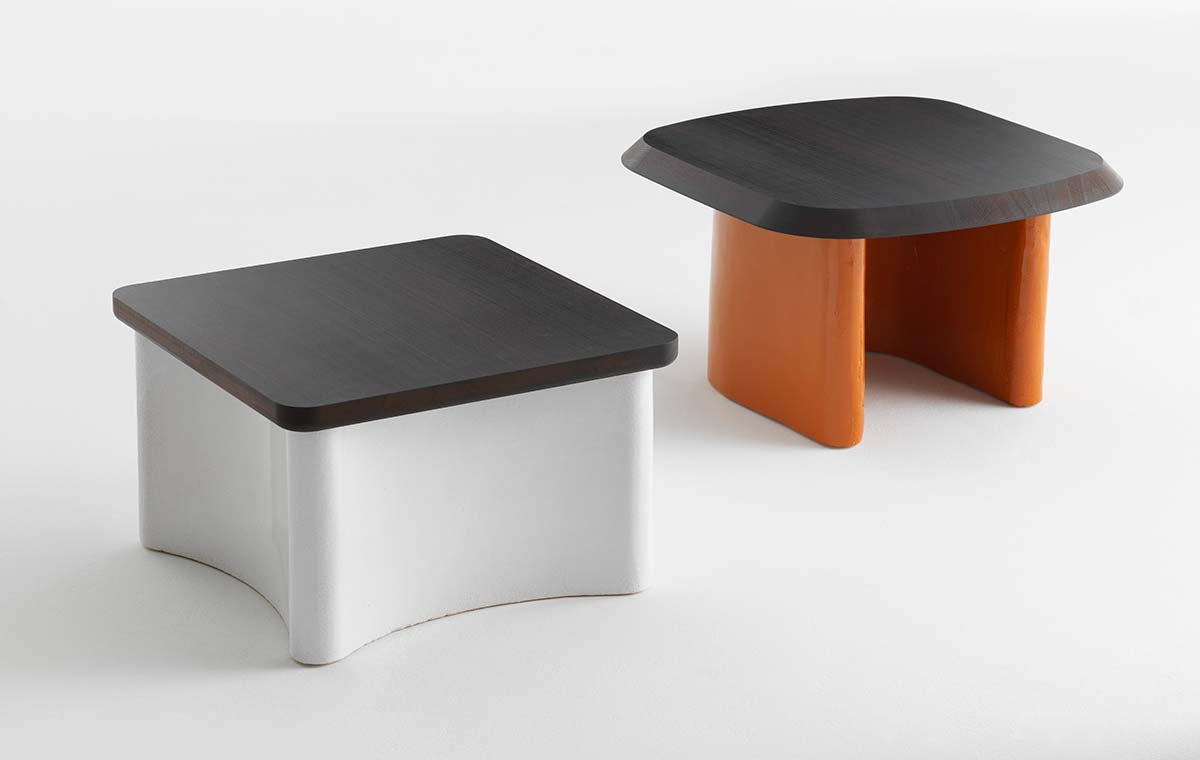 Guna coffee tables by Gervasoni, Design Chiara Andreatti