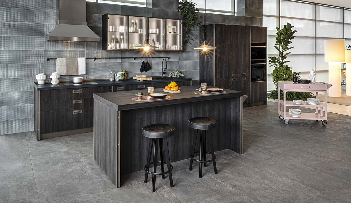 Diesel Get Together Kitchen by Scavolini in collaboration with Diesel Living