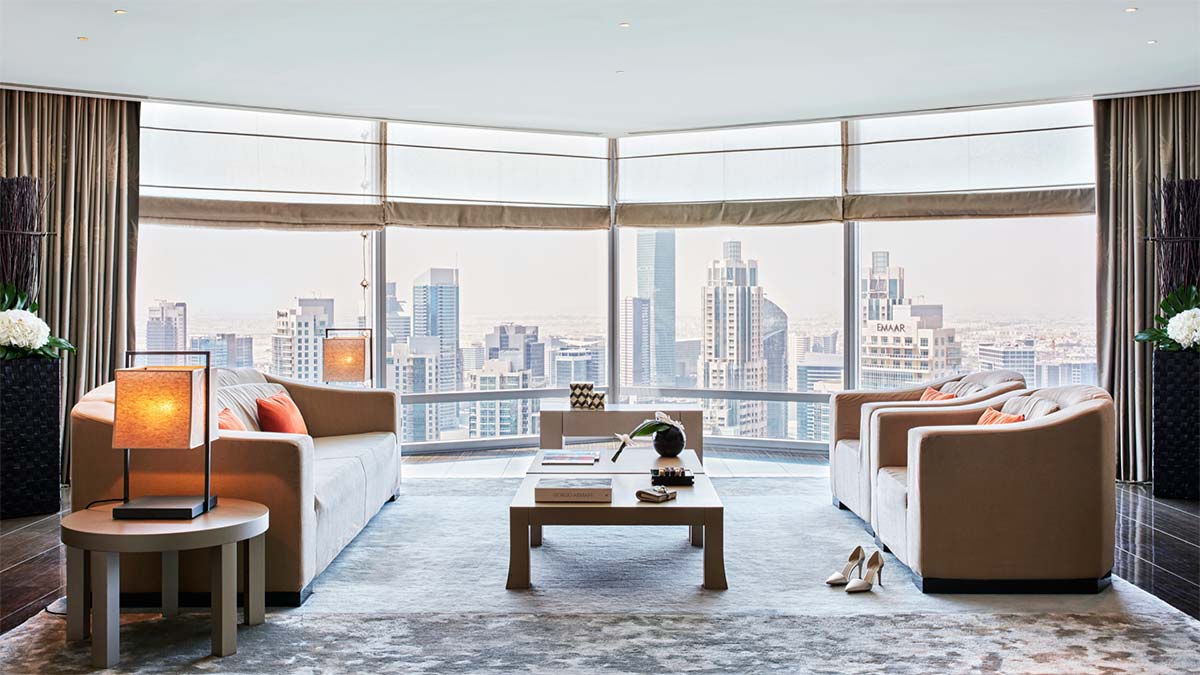 Armani Hotel Dubai, Signature Suite